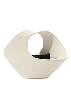 Женская сумка jupiter mini NEOUS белого цвета, арт. 00008A10 | Фото 7 (Сумки-технические: Сумки top-handle; Материал: Натуральная кожа; Материал сплава: Проставлено; Размер: mini; Драгоценные камни: Проставлено)