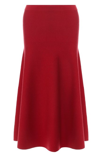 Женская шерстяная юбка GABRIELA HEARST красного цвета по цене 84350 руб., арт. R19GH939 | Фото 1