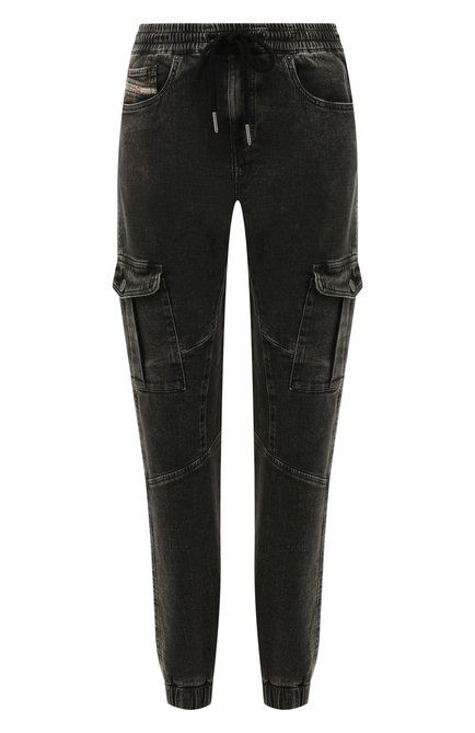 Женские джинсы DIESEL черного цвета по цене 26850 руб., арт. A05280/069ZF | Фото 1