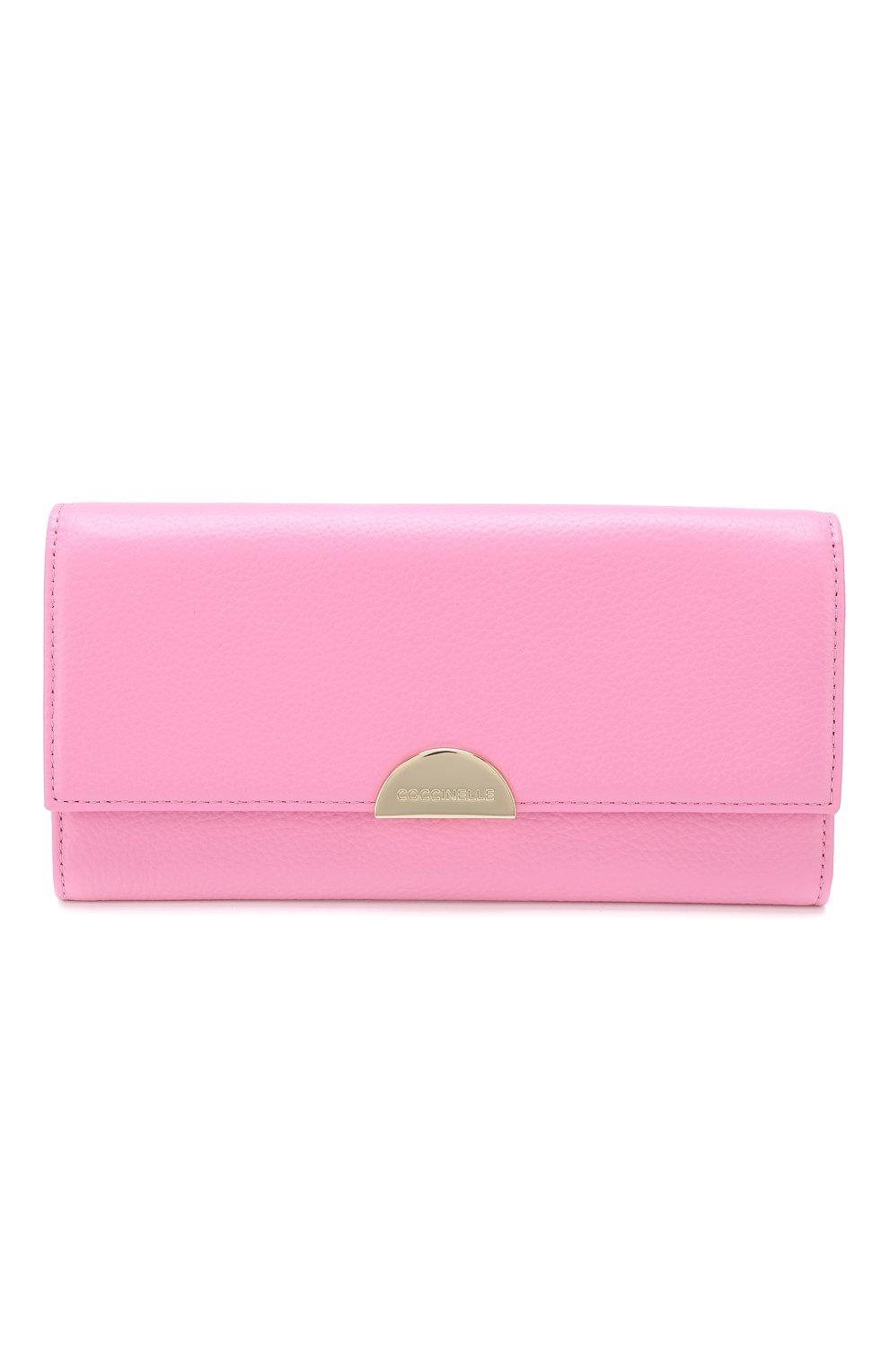 Женские кожаный кошелек COCCINELLE розового цвета, арт. E2 D35 11 03 01 | Фото 1 (Материал: Натуральная кожа; Статус проверки: Проверена категория)