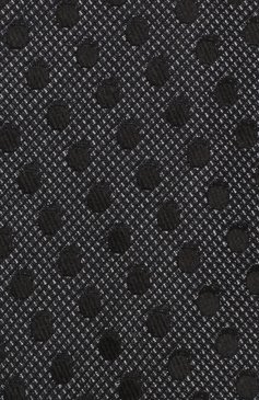 Мужской шелковый галстук TOM FORD черного цвета, арт. 3TF48/XTF | Фото 3 (Принт: С принтом; Материал: Текстиль, Шелк; Материал сплава: Проставлено, Проверено; Нос: Не проставлено; Статус проверки: Проверено)