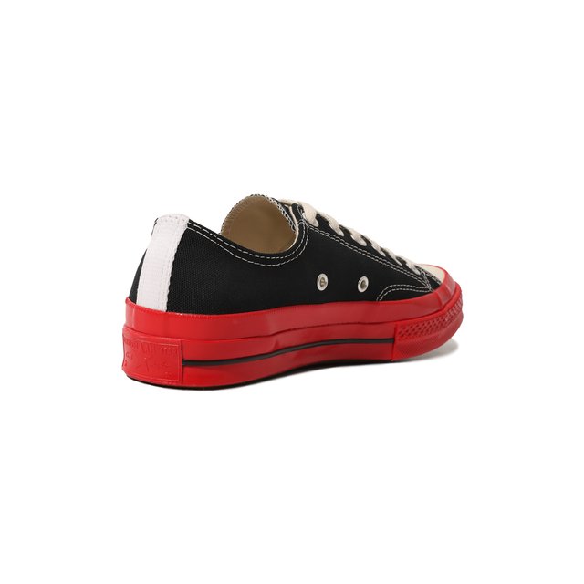 фото Текстильные кеды comme des garcons play x converse comme des garcons play