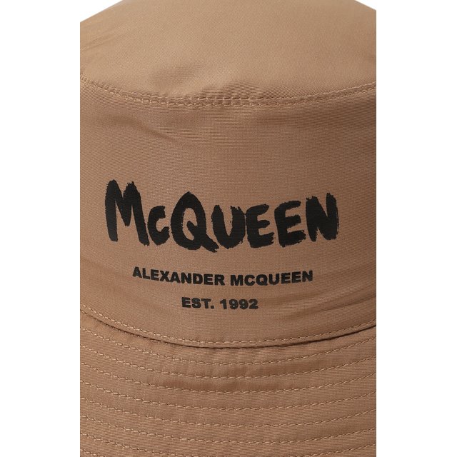 фото Хлопковая панама alexander mcqueen