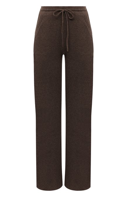 Женские кашемировые брюки ADDICTED коричневого цвета по цене 0 руб., арт. MK920 | Фото 1