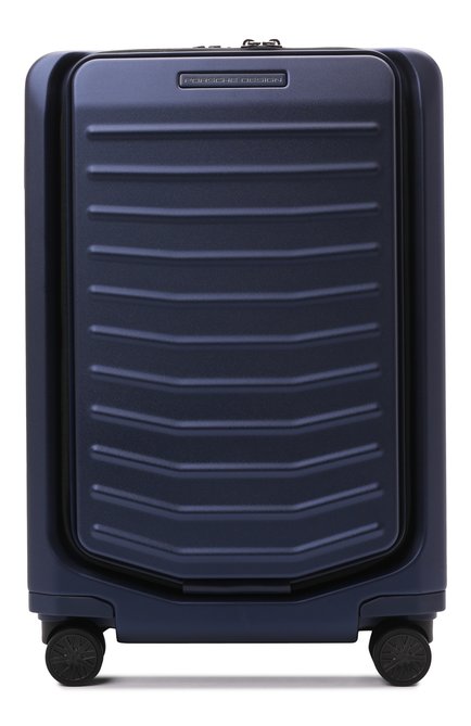 Женский дорожный чемодан PORSCHE DESIGN синего цвета, арт. 0RI05501 | Фото 1 (Материал: Пластик; Размер: large; Ограничения доставки: oversized)
