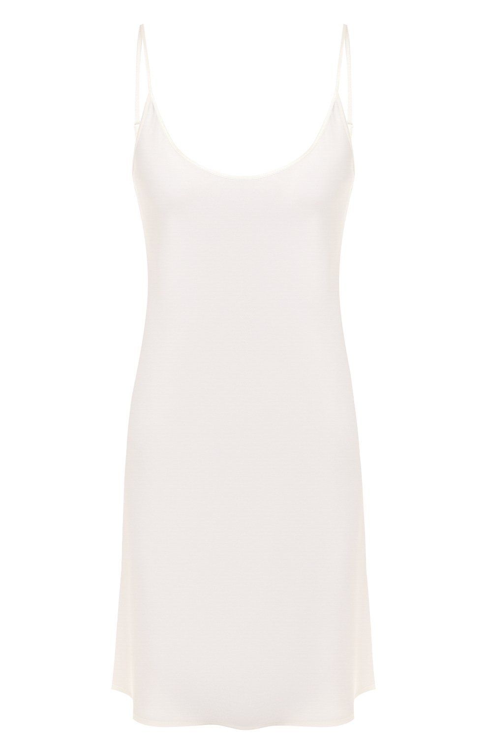 Женская шелковая сорочка LA PERLA белого цвета, арт. 0020291 | Фото 1 (Материал внешний: Шелк)