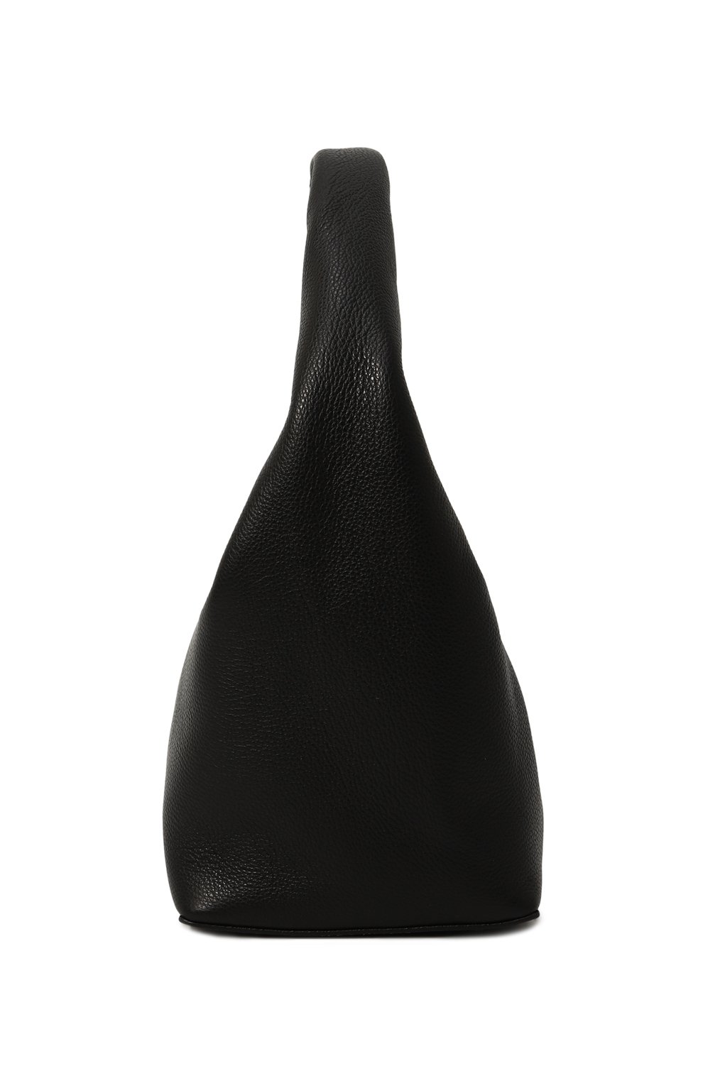 Женская сумка panier medium FRENZLAUER черного цвета, арт. S42 | Фото 4 (Сумки-технические: Сумки top-handle; Размер: medium; Материал: Натуральная кожа; Материал сплава: Проставлено; Драгоценные камни: Проставлено)