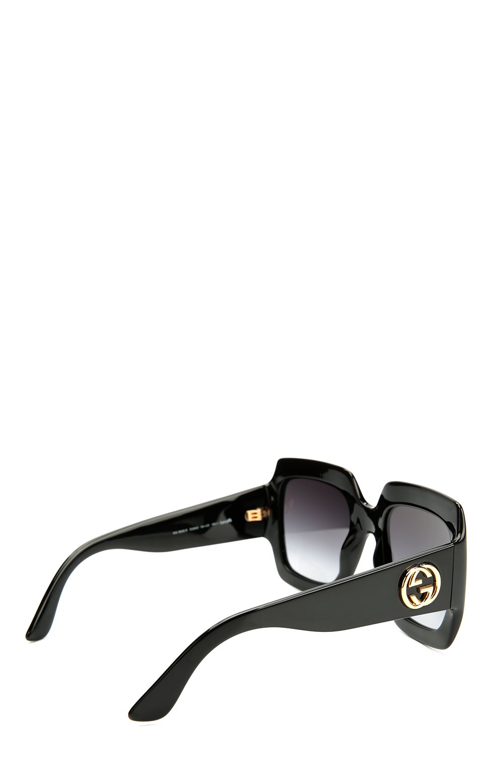 Женские солнцезащитные очки GUCCI черного цвета, арт. 3826 D28 90 | Фото 3 (Материал внутренний: Не назначено; Региональные ограничения белый список (Axapta Mercury): Не проставлено; Нос: Не проставлено; Тип очков: С/з)