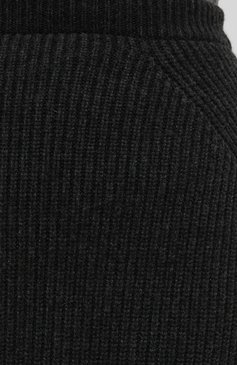 Женская кашемировая юбка LORO PIANA темно-серого цвета, арт. FAL2871 | Фото 5 (Материал внешний: Шерсть, Кашемир; Женское Кросс-КТ: Юбка-карандаш, Юбка-одежда; Случай: Повседневный; Региональные ограничения белый список (Axapta Mercury): RU; Кросс-КТ: Трикотаж; Длина Ж (юбки, платья, шорты): Миди; Стили: Кэжуэл)
