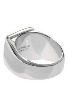 Женское кольцо DOLCE & GABBANA серебряного цвета, арт. WRN5B2 W1111 | Фото 3 (Региональные ограничения белый список (Axapta Mercury): Не проставлено; Нос: Не проставлено; Материал: Металл)