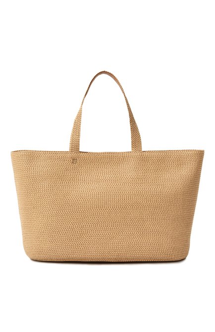 Женская сумка пляжная ERIC JAVITS бежевого цвета по цене 37400 руб., арт. 23818 | Фото 1
