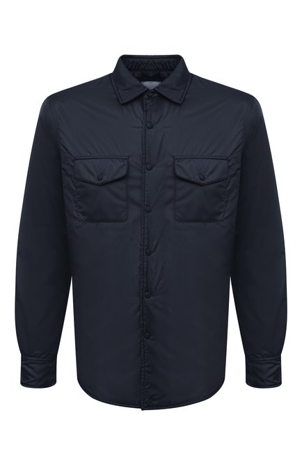 Мужская у тепленная куртка-рубашка ASPESI темно-синего цвета по цене 29450 руб., арт. W1 I I029 7961 | Фото 1