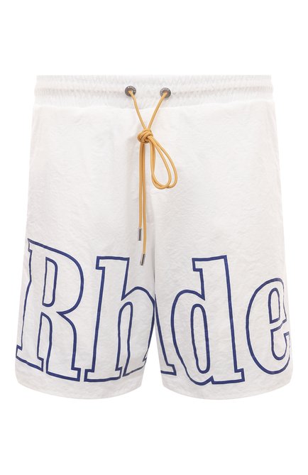 Мужские шорты RHUDE белого цвета по цене 99500 руб., арт. RHPS24SH05005302 | Фото 1