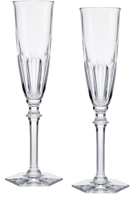 Набор из 2-х фужеров для шампанского eve harcourt BACCARAT прозрачного цвета, арт. 2 802 588 | Фото 1 (Статус проверки: Проверена категория; Интерьер_коллекция: Harcourt; Ограничения доставки: fragile-2)