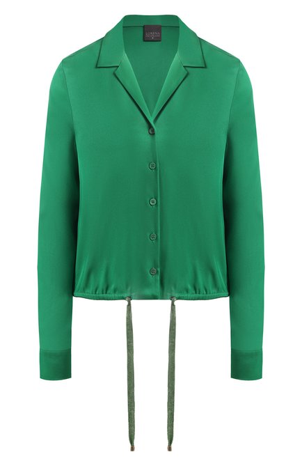Женская рубашка LORENA ANTONIAZZI светло-зеленого цвета по цене 45600 руб., арт. P2305CA08A/3612 | Фото 1