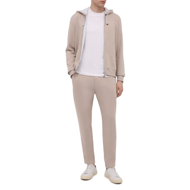 фото Хлопковые брюки brunello cucinelli