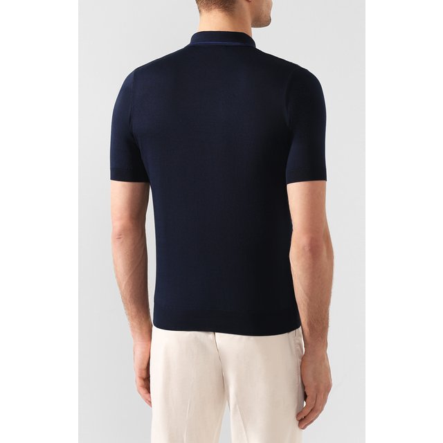 фото Поло из смеси шелка и хлопка zilli