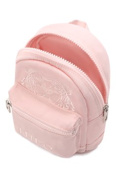 Женский рюкзак kampus mini KENZO светло-розового цвета, арт. FA65SF301F20 | Фото 5 (Размер: mini; Ремень/цепочка: На ремешке; Материал: Текстиль)