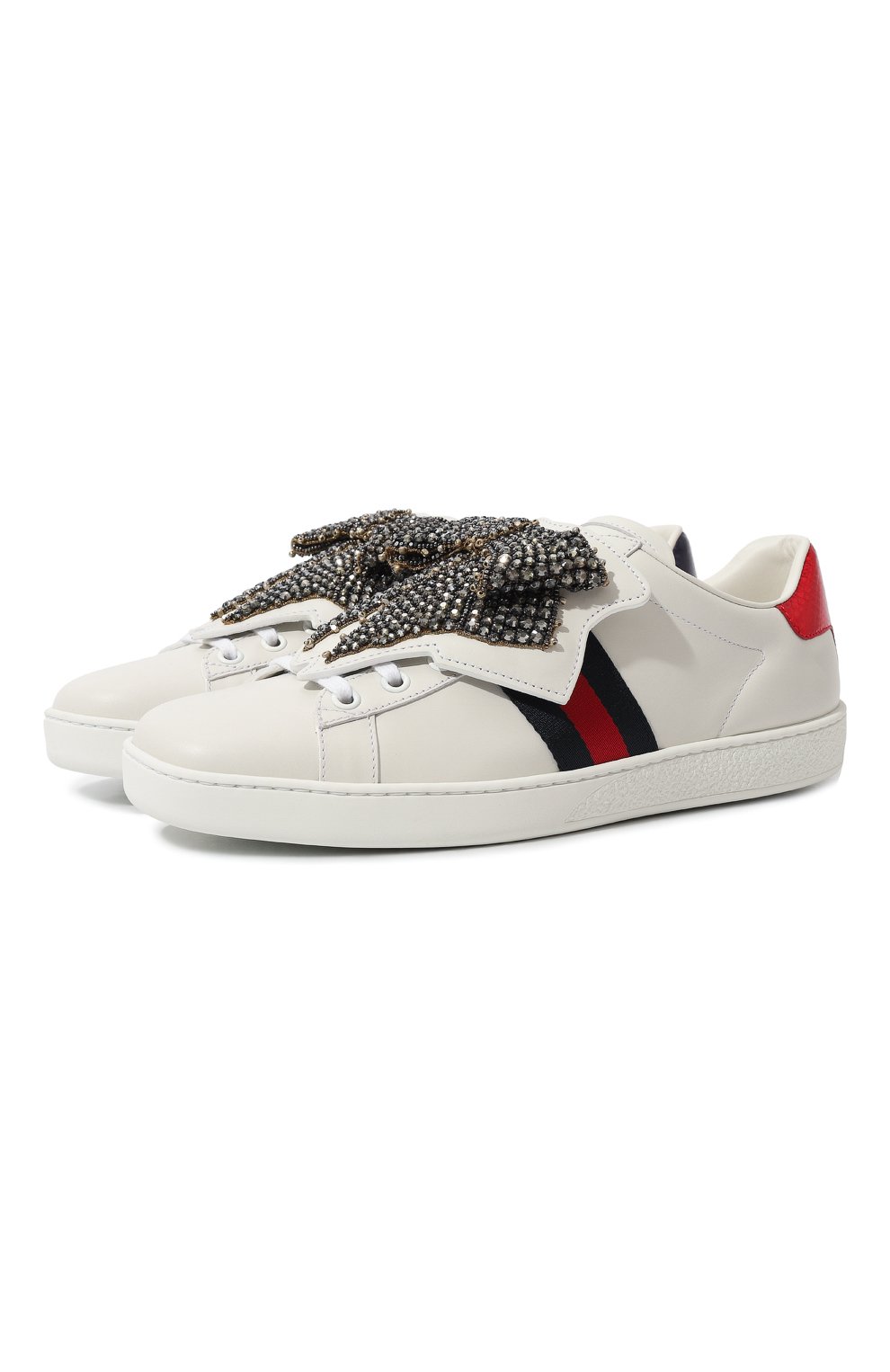 Gucci cheap diamante sneakers