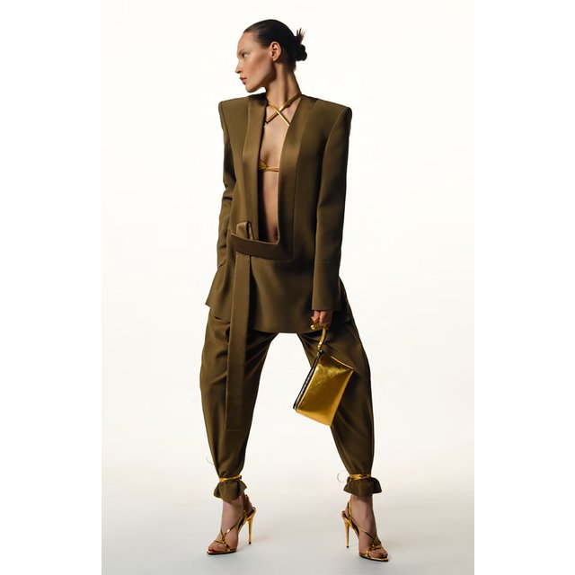 фото Кожаные босоножки tom ford