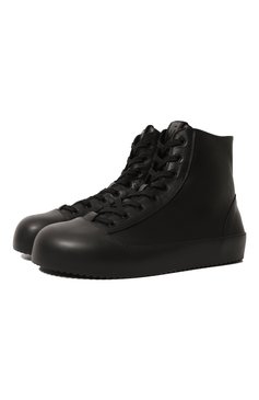 Мужские кожаные ботинки VIC MATIE черного цвета, арт. 1C6254U_B30C070101 | Фото 1 (Мужское Кросс-КТ: Ботинки-обувь; Материал внутренний: Натуральная кожа, Текстиль; Материал утеплителя: Без утеплителя; Подошва: Массивная)