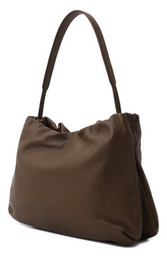 Женская сумка bourse THE ROW коричневого цвета, арт. W1307L97 | Фото 4 (Сумки-технические: Сумки top-handle; Размер: medium; Материал: Натуральная кожа)