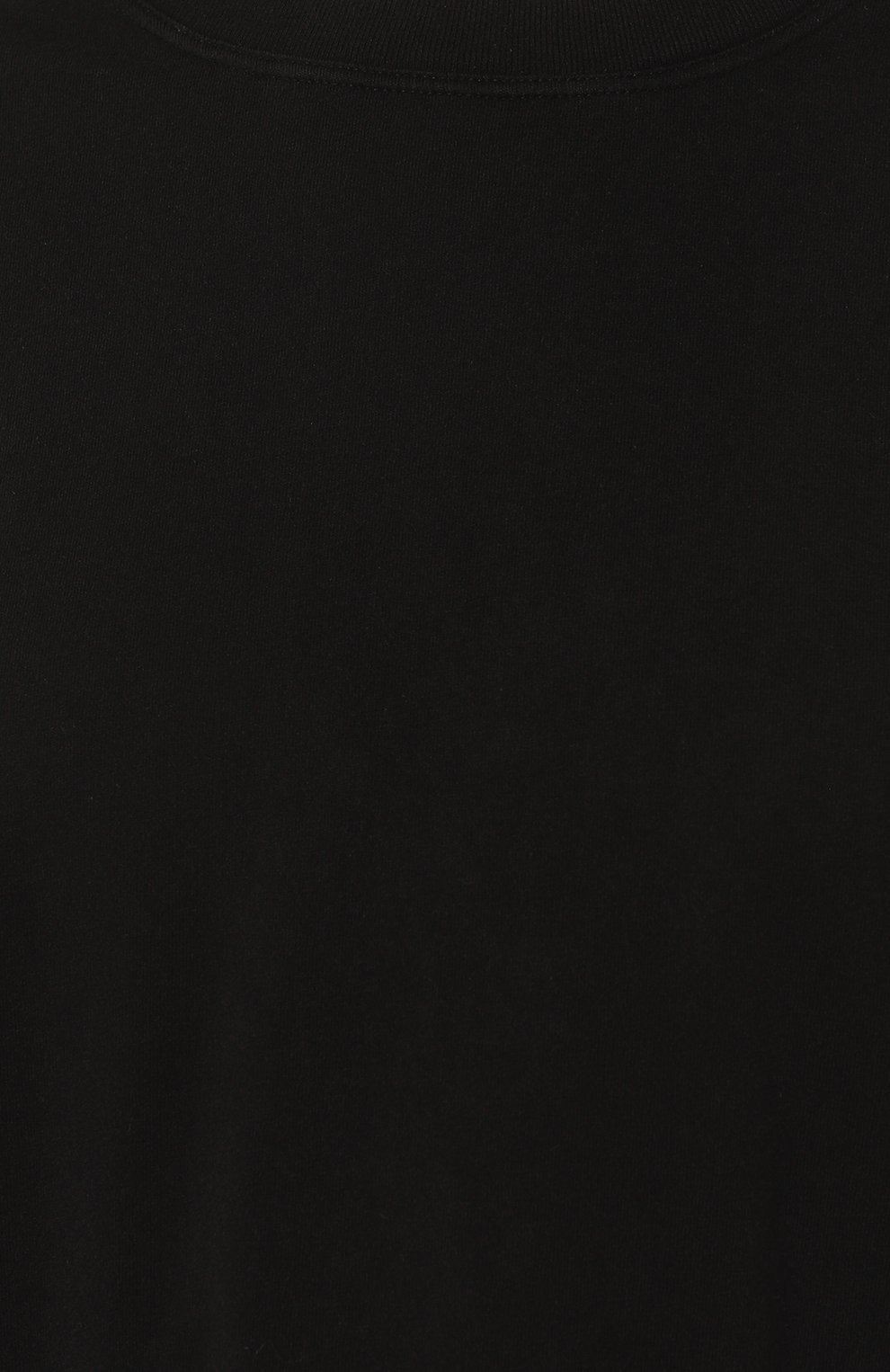 Женская хлопковая футболка ELECTRIC&ROSE черного цвета, арт. LFTP72 | Фото 5 (Принт: Без принта; Рукава: Короткие; Длина (для топов): Стандартные; Материал сплава: Проставлено; Материал внешний: Хлопок; Стили: Спорт-шик; Женское Кросс-КТ: Футболка-одежда; Драгоценные камни: Проставлено)
