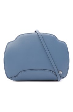 Женская сумка sesia LORO PIANA голубого цвета, арт. FAL6767 | Фото 7 (Сумки-технические: Сумки через плечо; Материал: Натуральная кожа; Размер: mini; Ремень/цепочка: На ремешке)