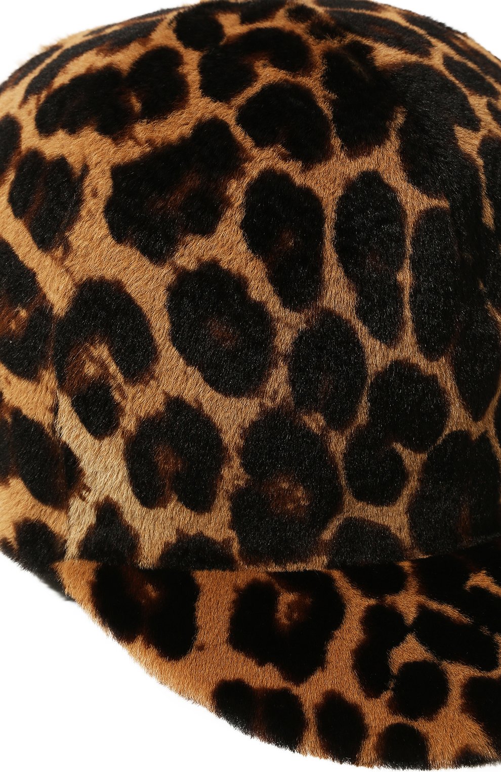 Женская кепка из меха кенгуру FURLAND леопардового цвета, арт. 0228830150003200000 | Фото 4 (Материал сплава: Проставлено; Нос: Не проставлено; Материал: Натуральный мех)