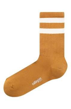 Детские носки COLLEGIEN оранжевого цвета, арт. 8470/36-44 | Фото 1 (Материал: Текстиль, Хлопок; Кросс-КТ: Носки)