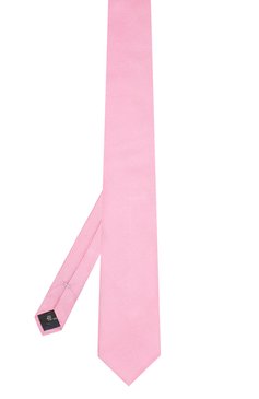 Мужской шелковый галстук VAN LAACK розового цвета, арт. LUIS-EL/K03906 | Фото 2 (Принт: С принтом; Материал: Текстиль, Шелк; Материал внутренний: Не назначено; Материал сплава: Проставлено; Нос: Не проставлено; Статус проверки: Проверена категория)