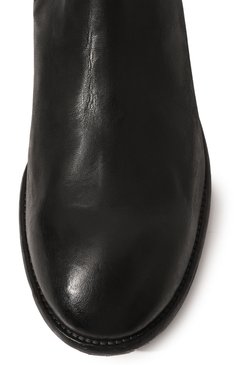Мужские кожаные челси MATTIA CAPEZZANI черного цвета, арт. M2171/BAND0LER0 | Фото 6 (Материал внутренний: Натуральная кожа; Материал утеплителя: Без утеплителя; Подошва: Плоская; Мужское Кросс-КТ: Сапоги-обувь, Челси-обувь)