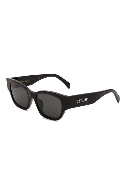 Женские солнцезащитные очки CELINE EYEWEAR черного цвета, арт. CL40197U 01A | Фото 1 (Тип очков: С/з; Очки форма: Cat-eye; Оптика Гендер: оптика-женское)