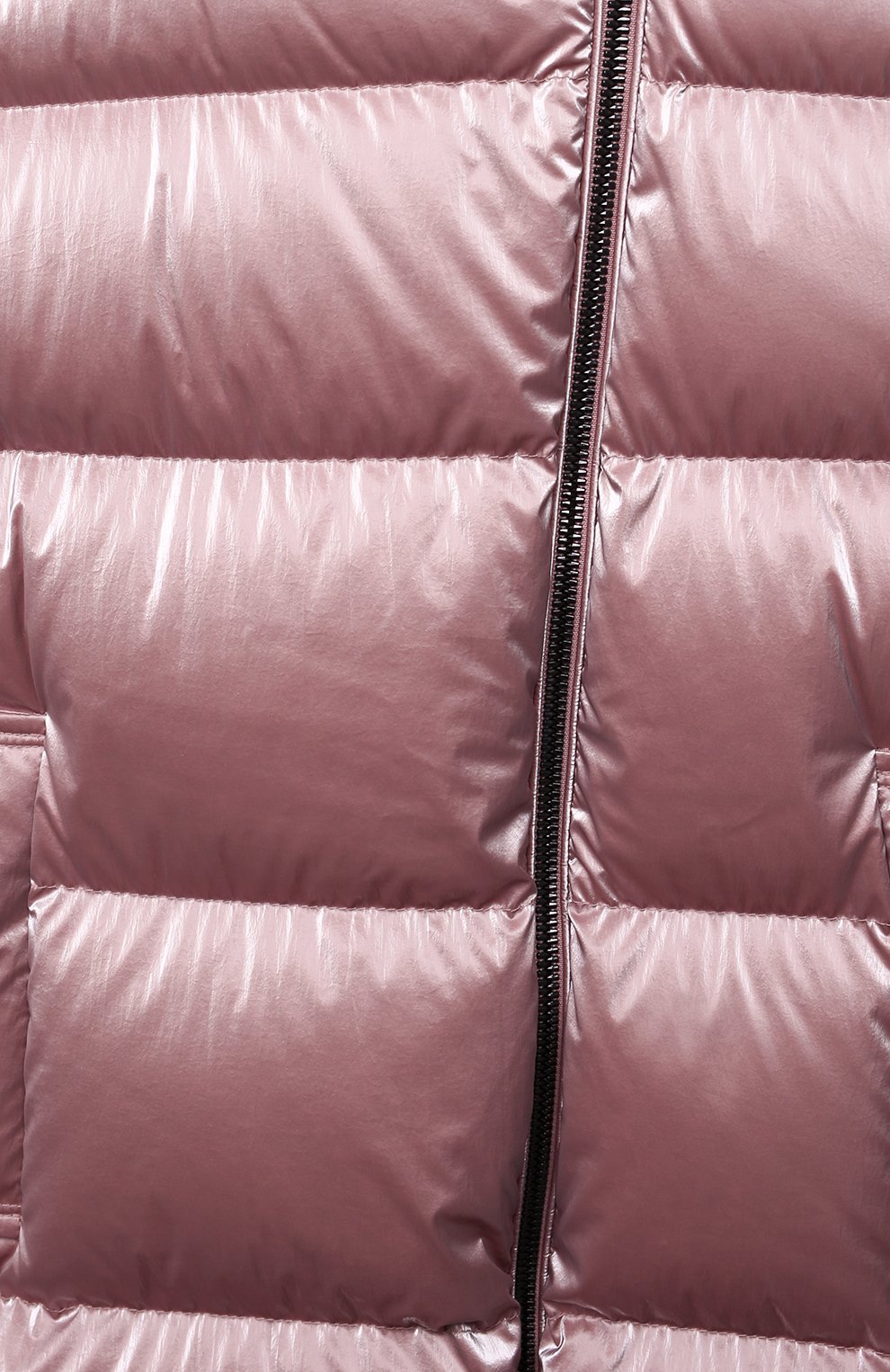 Детская пуховое пальто odetta MONCLER розового цвета, арт. G2-954-1C544-10-53A3H/4-6A | Фото 3 (Кросс-КТ: Зима; Девочки Кросс-КТ: Пуховик-верхняя одежда; Рукава: Длинные; Материал внешний: Синтетический материал; Материал сплава: Проставлено; Материал подклада: Синтетический матер иал; Драгоценные камни: Проставлено; Материал утеплителя: Пух и перо; Ростовка одежда: 4 года | 104 см, 5 лет | 110 см, 6 лет | 116 см)
