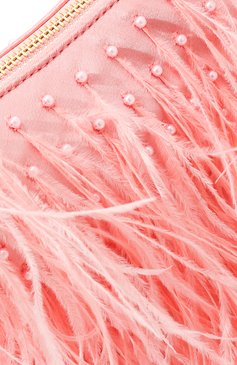 Женская сумка gia CULT GAIA розового цвета, арт. SH1172FE | Фото 3 (Сумки-технические: Сумки top-handle; Материал сплава: Проставлено; Размер: mini; Материал: Текстиль; Драгоценные камни: Проставлено)