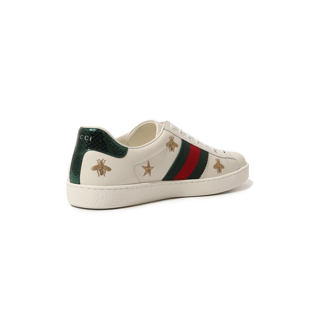 фото Комбинированные кеды new ace gucci