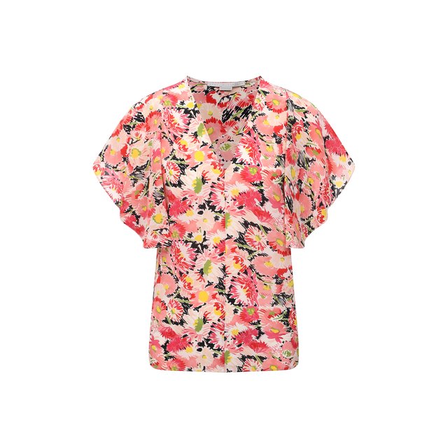 Шелковая блузка Stella McCartney Розовый 602912/SRA27 5556255