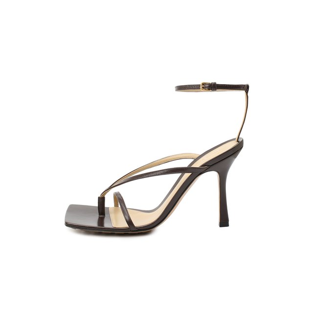 фото Кожаные босоножки stretch bottega veneta