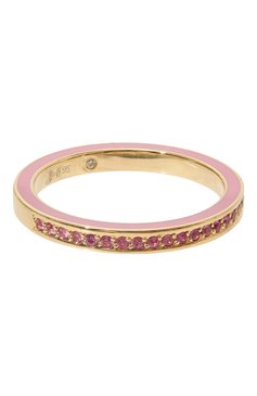 Женское кольцо JEWLIA светло-розового цвета, арт. 0102.JR-55 | Фото 1 (Материал: Золото)