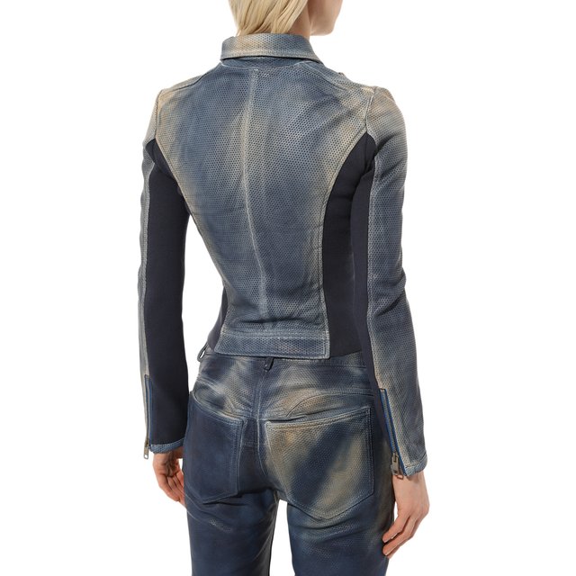 фото Кожаная куртка diesel