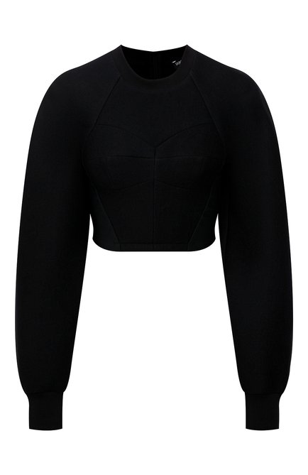 Женский пуловер DOLCE & GABBANA черного цвета по цене 84150 руб., арт. F9J59T/HUMLX | Фото 1