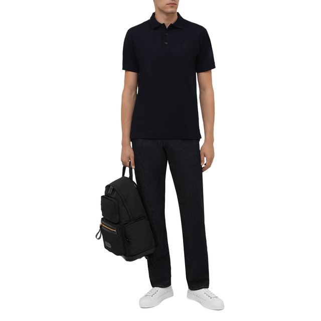 фото Хлопковое поло burberry