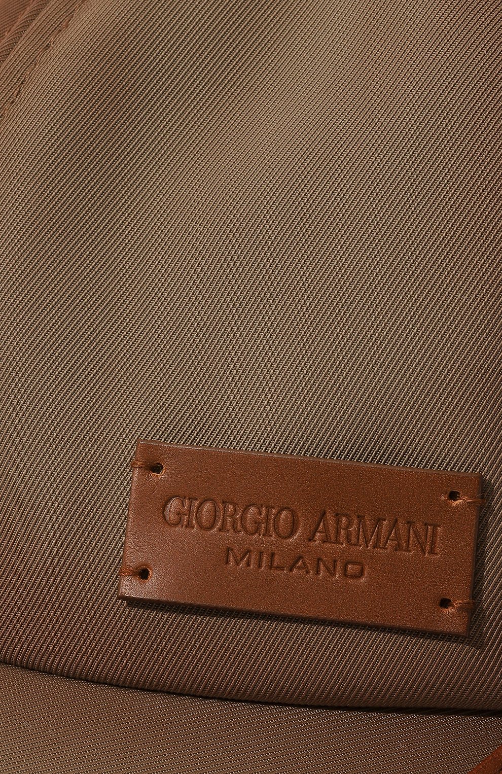Мужской бейсболка GIORGIO ARMANI бежевого цвета, арт. 747414/3R501 | Фото 4 (Материал: Текстиль, Синтетический материал; Материал сплава: Проставлено; Нос: Не проставлено)