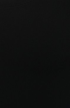 Женское платье BURBERRY черного цвета, арт. 8039180 | Фото 5 (Рукава: Длинные; Стили: Гламурный; Длина Ж (юбки, платья, шорты): Мини; Случай: Повседневный; Материал сплава: Проставлено; Материал внешний: Вискоза; Драгоценные камни: Проставлено; Женское Кросс-КТ: Платье-одежда)