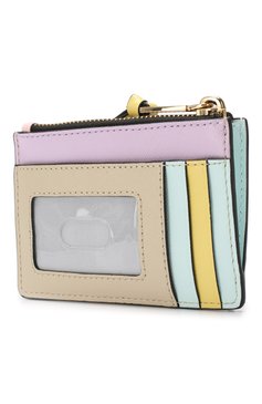 Женский кожаный футляр для кредитных карт MARC JACOBS (THE) светло-розового цвета, арт. M0013359 | Фото 2 (Материал: Натуральная кожа; Статус проверки: Проверена категория)