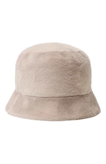 Женская шляпа из меха норки KUSSENKOVV белого цвета, арт. 151210012042 | Фото 1 (Материал: Натуральный мех)