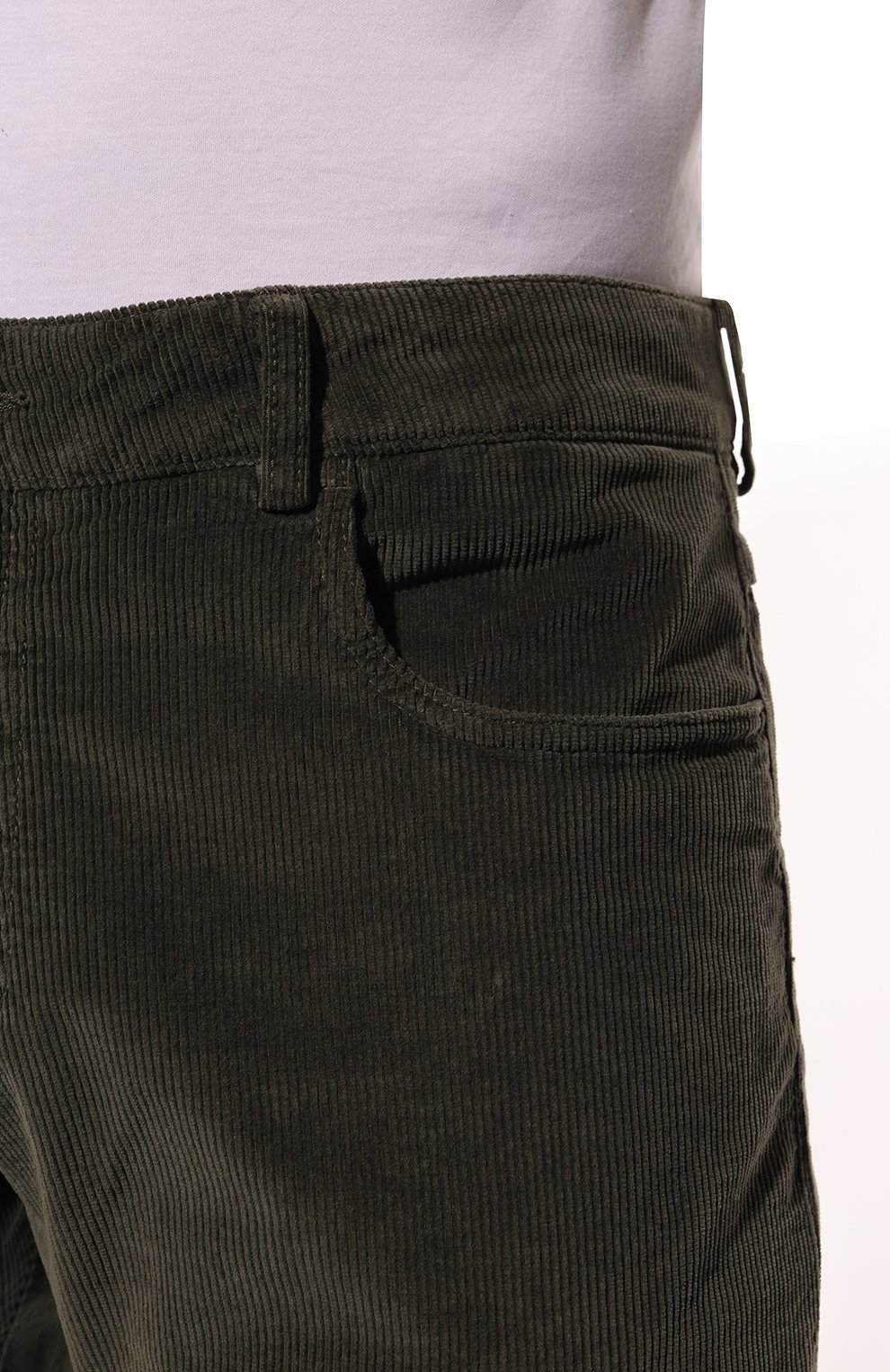 Хлопковые брюки Canali 91551/PT01116 Фото 5
