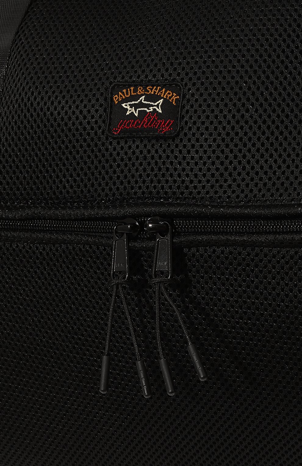 Мужская текстильная спортивная сумка PAUL&SHARK черного цвета, арт. 13318107 | Фото 3 (Материал сплава: Проставлено; Ремень/цепочка: На ремешке; Материал: Текстиль; Драгоценные камни: Проставлено; Размер: large)