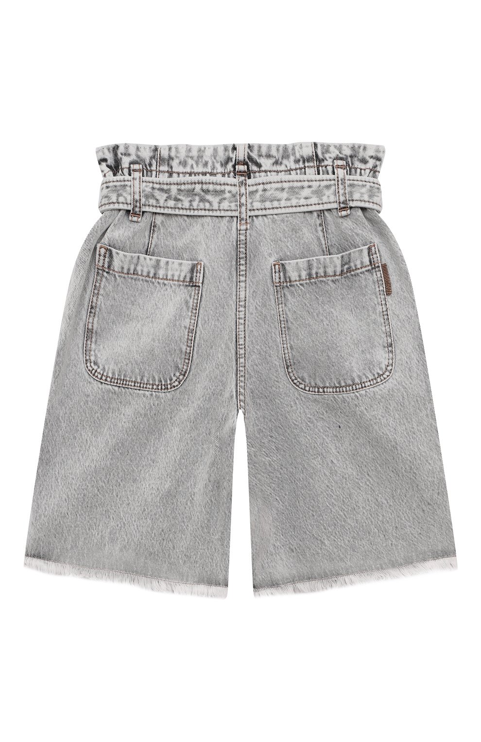 Джинсовые шорты Brunello Cucinelli  BH188P488A Фото 2