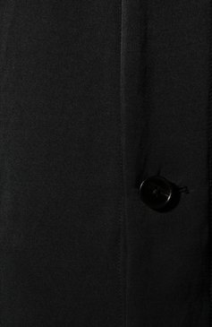Мужской плащ из вискозы JIL SANDER черного цвета, арт. JSMP471131-MP392000 | Фото 5 (Мужское Кросс-КТ: Плащ-верхняя одежда, Верхняя одежда; Рукава: Длинные; Материал внешний: Синтетический материал, Вискоза, Полиэстер; Материал сплава: Проставлено, Проверено; Длина (верхняя одежда): Длинные; Статус проверки: Проверено, Проверена категория; Драгоценные камни: Проставлено; Стили: Минимализм)